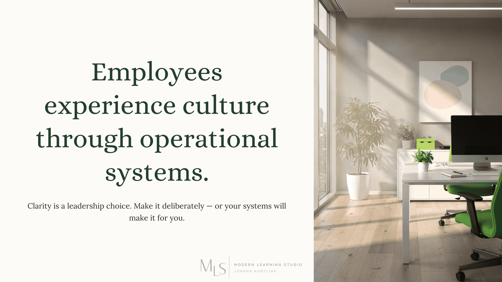 Employees Experience Culture Through Operational Systems 10